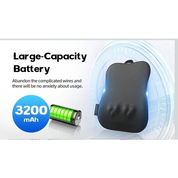 Walking Full Back Massager with Heat,Rechargeable Cordless Back Massager. - Picture 3 of 10